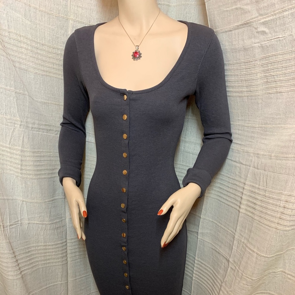 Ribbed Bodycon Dress